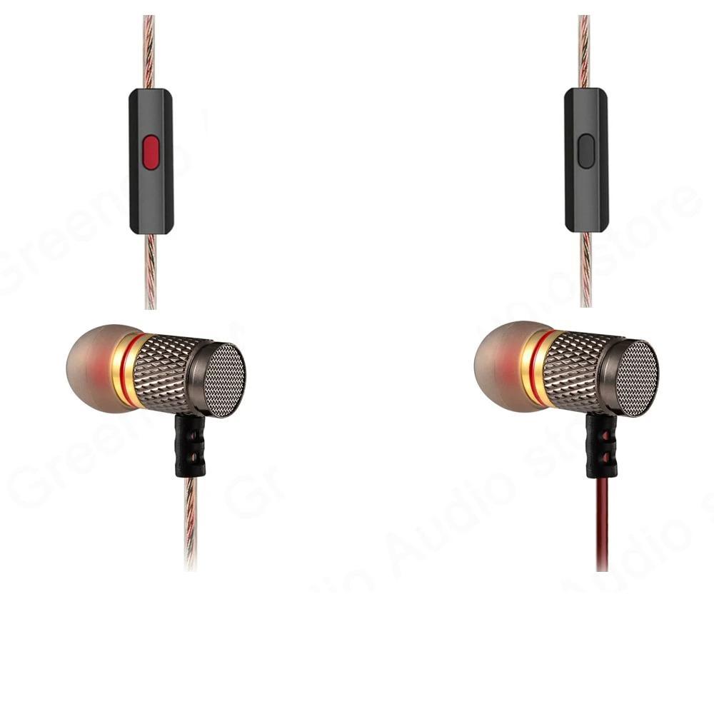 Luxury Earphone High Quality HiFi Sport Earbud Auricular Metal Fever Heavy Bass Copper HD Metal Bass Stereo earpiece Headphones - SJB-DIAMOND ELITES