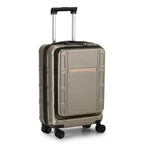 Front End 20 Inch Expandable ABS, PC Suitcase - SJB-DIAMOND ELITES