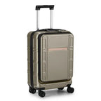 Front End 20 Inch Expandable ABS, PC Suitcase - SJB-DIAMOND ELITES