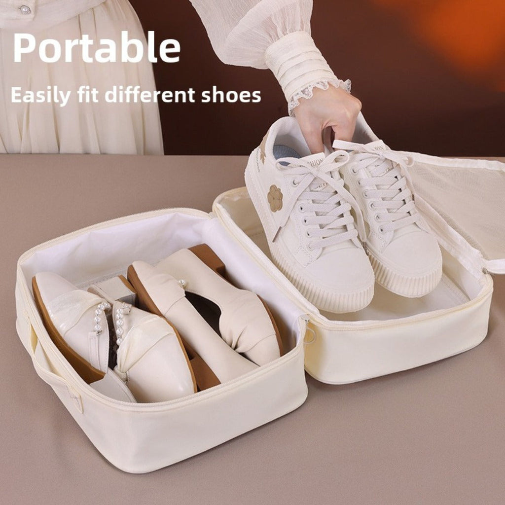 Double-layer partition shoe storage bag, outdoor travel travel supplies shoe bag, sports fitness waterproof shoe storage bag - SJB-DIAMOND ELITES