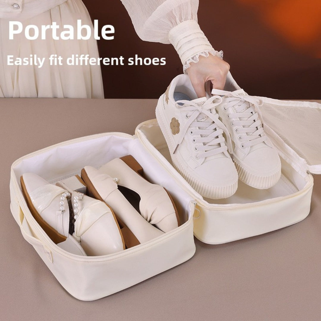 Double-layer partition shoe storage bag, outdoor travel travel supplies shoe bag, sports fitness waterproof shoe storage bag - SJB-DIAMOND ELITES