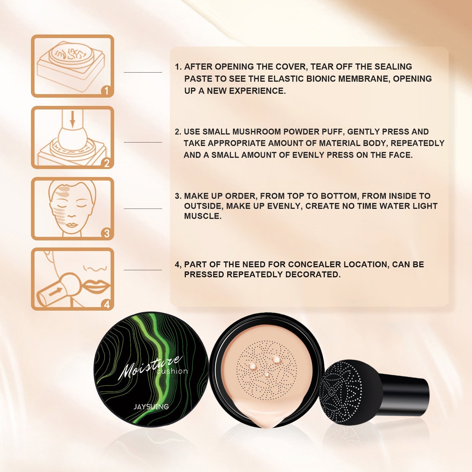 Moisturizing Cream Concealer Makeup - SJB-DIAMOND ELITES