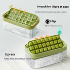 Food Grade Press Ice Box Flip One-click Ice Tray Pi-Mart