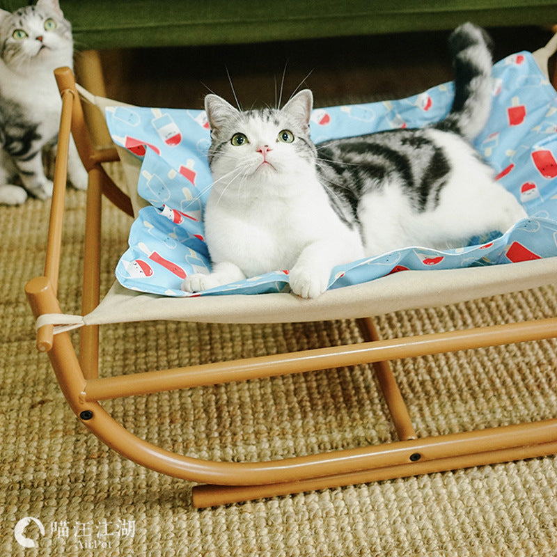 Iron Cat Hammock Pet Sofa Bed Pi-Mart