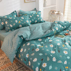 Pillowcase Bed Cover Set Sets Bedding Bedsheet Quilt Duvet Pi-Mart