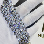 Gold Plated Iced Out Chain for Men and Women Cuban Chain Necklace Pi-Mart