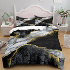 Bedding Home Textile Quilt Cover Three Piece Set Pi-Mart