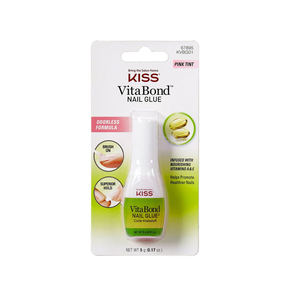 Kiss Vitabond Odorless Nail Glue, Net Wt. 5 G (0.17 Oz.) EasyOptionXY LLC