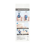 KISS imPRESS Press-On Gel Toenails, Glossy Sparkly Green, 24 Pieces EasyOptionXY LLC