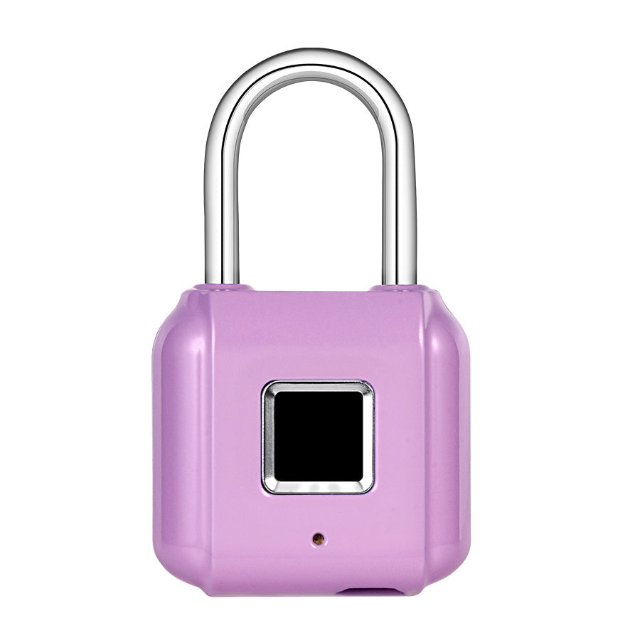 Fingerprint padlock home smart electronic door lock cabinet lock luggage small lock mini dormitory small anti-theft lock Pi-Mart