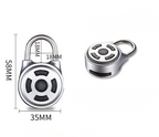 Smart padlock direction button password lock Bluetooth electronic lock Pi-Mart