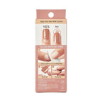 KISS imPRESS Bare but better Medium Almond Gel Press-On Nails, Glossy Light Pink, 30 Pieces EasyOptionXY LLC
