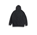 Printed drop hooded hoodie Pi-Mart