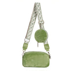 Shoulder crossbody bag, cute adjustable multifunctional small crossbody bag, wide shoulder strap crossbody bag 2 in 1 - SJB-DIAMOND ELITES