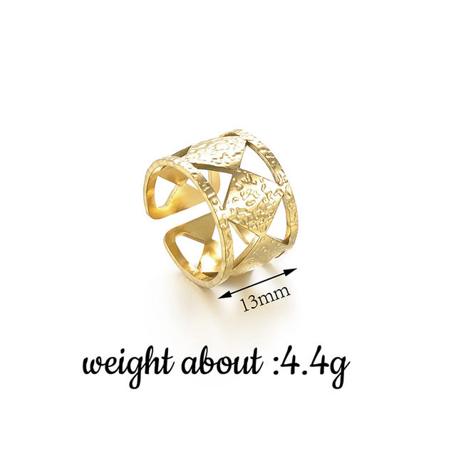 Gold Cocktail Ring - SJB-DIAMOND ELITES