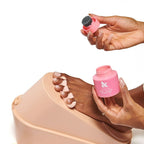 Olive & June Nail Polish Remover Pot with Sponge-Top Lid, Acetone-Free, 2 oz EasyOptionXY LLC