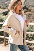 Western Suede Sherpa Lined Jacket THRIXINE