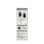 KISS imPRESS Color Medium Coffin Press-On Nails, 'All Black', 30 Count EasyOptionXY LLC