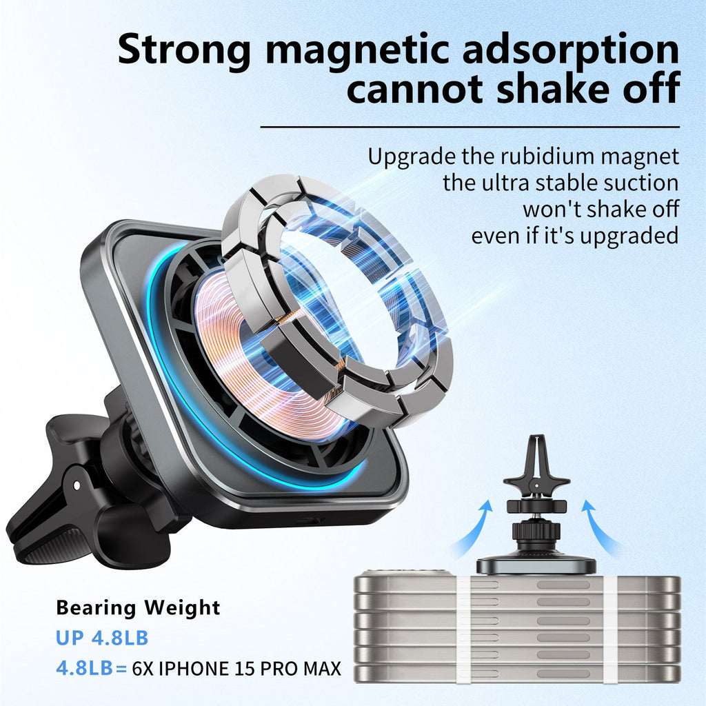 Magnetic Car Wireless Charger Holder Private Model Pi-Mart