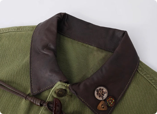 Original Children's Fun Embroidered Brushed Denim Jacket For Autumn Lootquake LLC