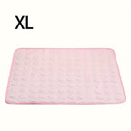 Ultimate Cooling Pet Bed Mat - Self-Cooling, Breathable, Summer Heat Relief, Orthopedic Support, Comfortable Sleeping Blanket for Dogs - Perfect for Hot Weather, Outdoor, and Indoor Use