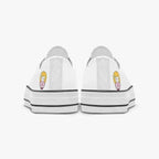 Sue Sue Sweet Low Canvas Shoes-White sole