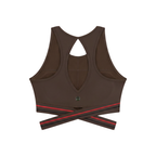 Loki & Ivy Women’s Criss-Cross Band Sports Bra