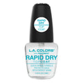L.A. COLORS Craze Nail Polish Rapid Dry Top Coat Treatment Clear 0.44 fl oz