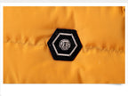 Men's Knitted Sleeves Warm And Velvet Cotton Coat