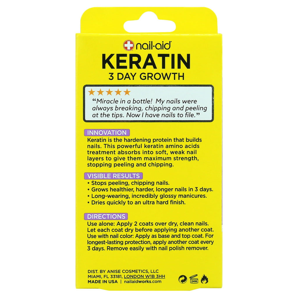 Nail-Aid 3 Day Growth Keratin Amino Acids Formula