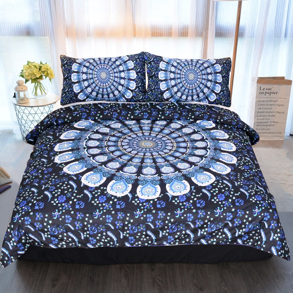 Blue Peacock Bedding Pi-Mart