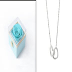 Simple Stainless Steel Plating Love Engraved Necklace Pi-Mart
