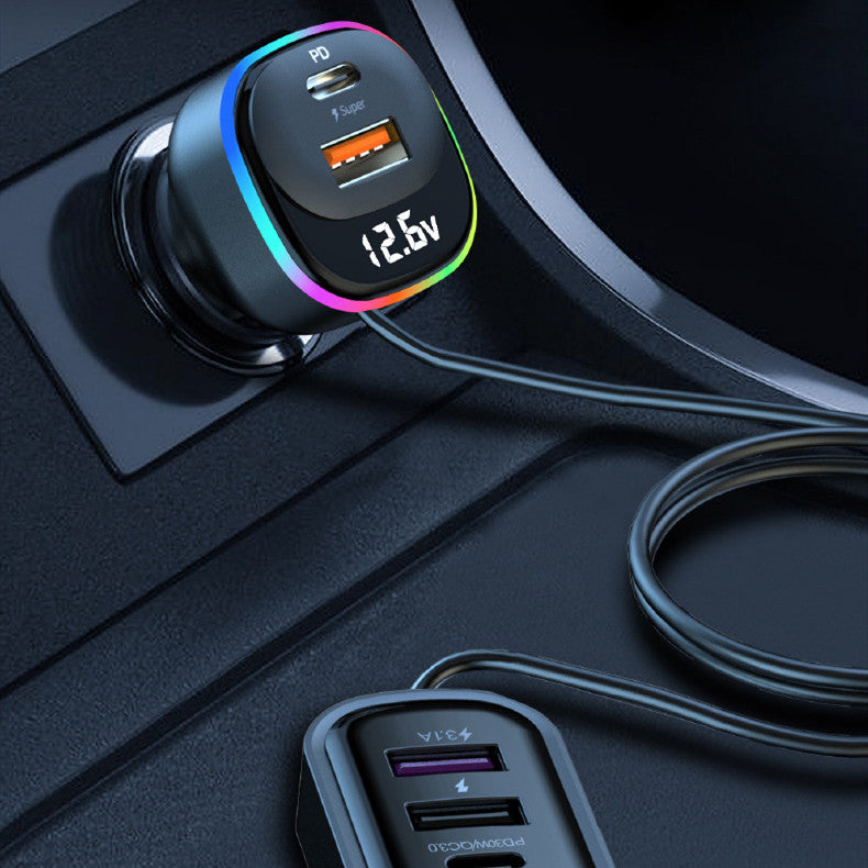 Car Charger Super Fast Charge Multi-function Pi-Mart