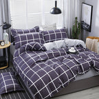 Net Celebrity Quilt Cover Girl Heart Dormitory Bed Three-Piece Set Pi-Mart