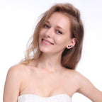Zircon earring set Pi-Mart