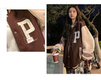 Tide American High Street Hip-hop Student Jacket Top Pi-Mart