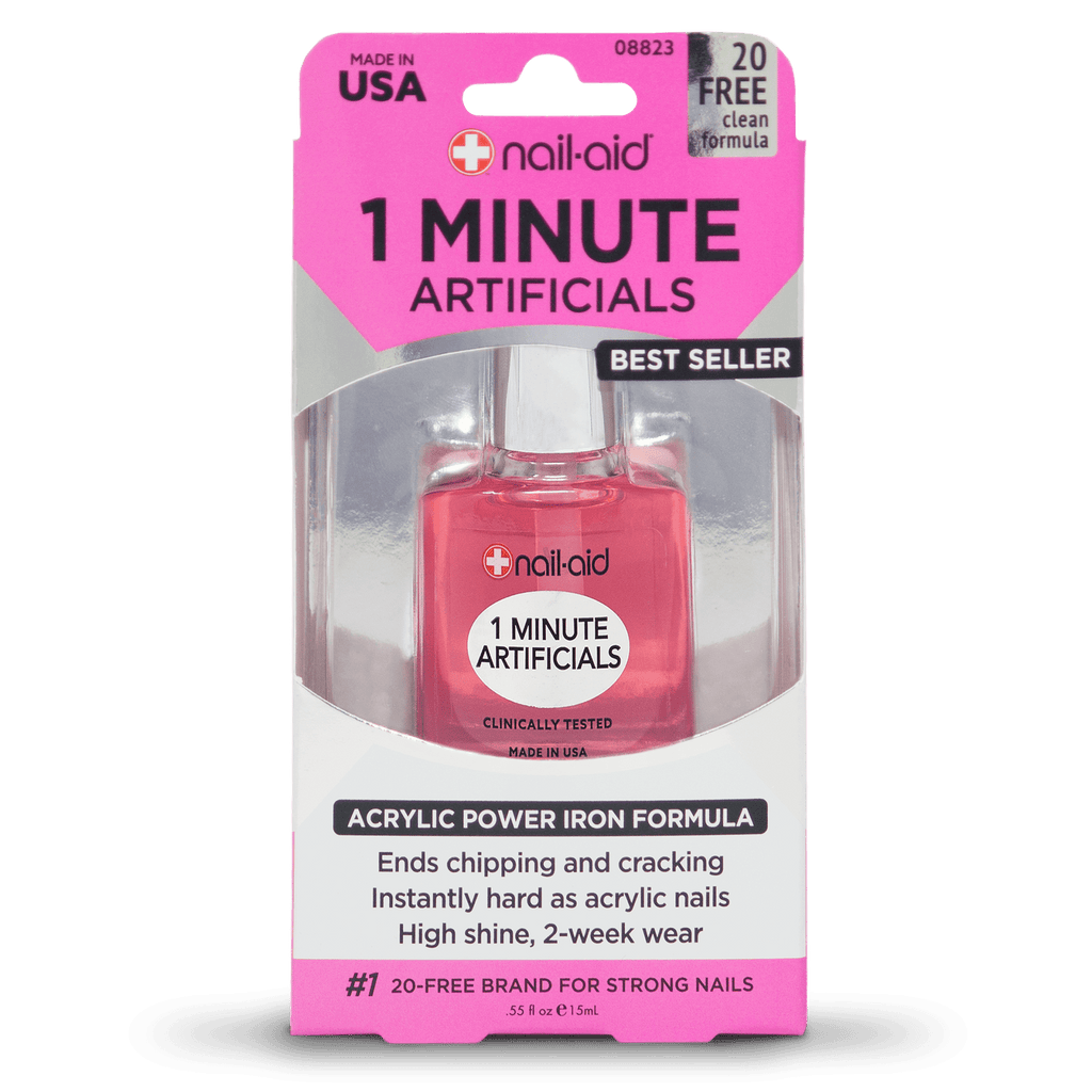 Nail-Aid 1 Minute Artificials Acrylic Power Iron Formula EasyOptionXY LLC