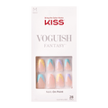 KISS Voguish Fantasy Fake Nails Purple Medium Coffin Disco Ball 28 Ct EasyOptionXY LLC