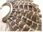 Vintage Boho Feather Clip Earring