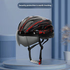 Bicycle Riding Protective Helmet Belt Goggles Lootquake LLC