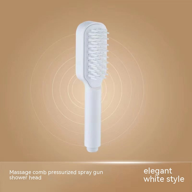 Shower Supercharged Shower Head With Bath Brush Pi-Mart
