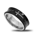 Black Spinner Ring KingdomWear