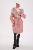 Genuine Fox Down Coat - SJB-DIAMOND ELITES