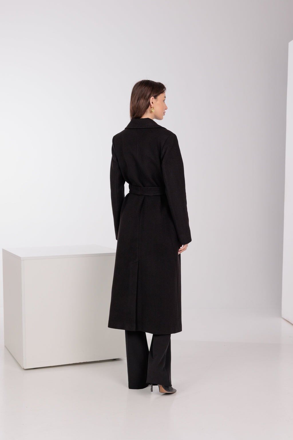 Pre-Order. Re-Stock Ships February 2026. Astoria Classic Wraparound Wool Blend Overcoat - SJB-DIAMOND ELITES