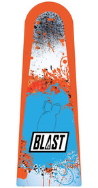 Trainer board with blocker blastcornhole