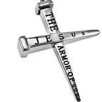 2 Nail Cross Necklace KingdomWear