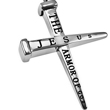 2 Nail Cross Necklace KingdomWear