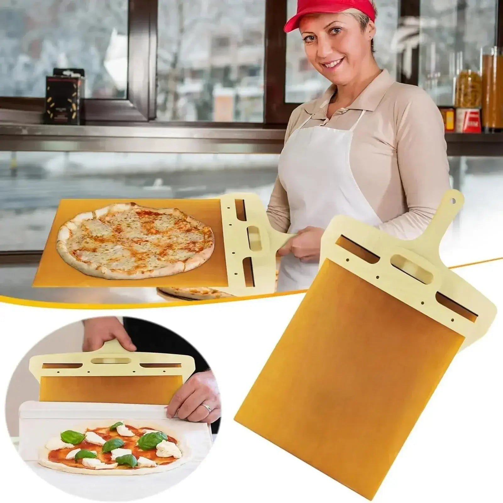 Wooden Handle Kitchen Spatula Pi-Mart
