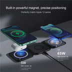3 in 1 Magnetic Wireless Charger Pad Pi-Mart