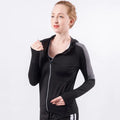 High-Stretch Quick-Dry Hooded Jacket for Women Pi-Mart